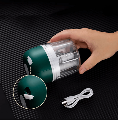 ChopEase Electric Garlic Press – USB Rechargeable – Compact & Powerful – 250ml | Kalsten