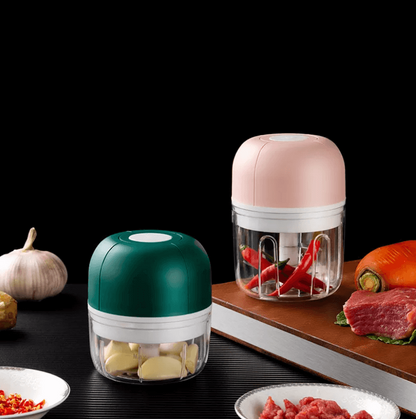ChopEase Electric Garlic Press – USB Rechargeable – Compact & Powerful – 250ml | Kalsten