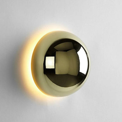 Medieval Bauhaus Wall Lamp – Modern Round LED Light