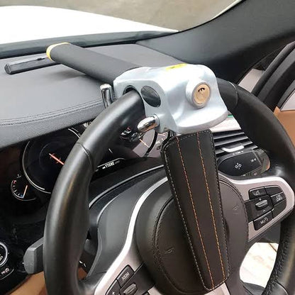 Adjustable Steering Wheel Lock with Triple Locking – Strong Anti-Theft Protection | Karnz