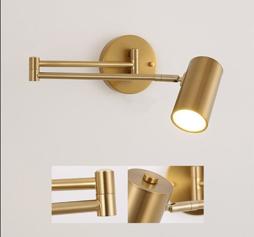 Telescopic Swiveling Wall Light – Modern LED Lighting for Flexible Room Design | Brehn
