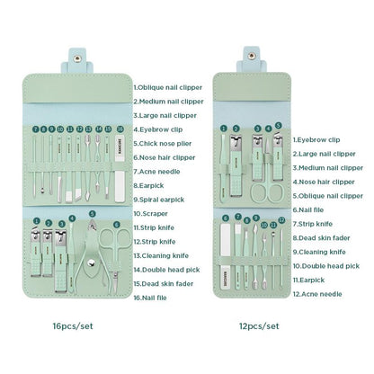 BowLift | Nail Clippers Portable Set (12/16 Pieces)