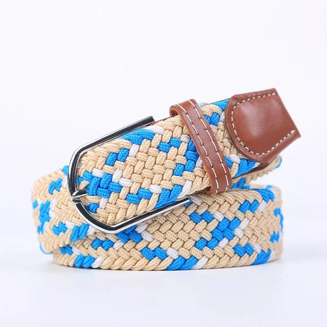 Skanto | Elastic Casual Belt | Flexible Stretch Comfort | Multicolor