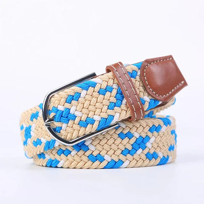 Skanto | Elastic Casual Belt | Flexible Stretch Comfort | Multicolor