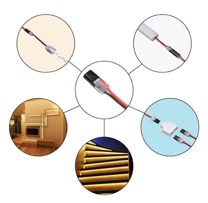Skanto | Double Wire Push-in Connector with Locking Lever