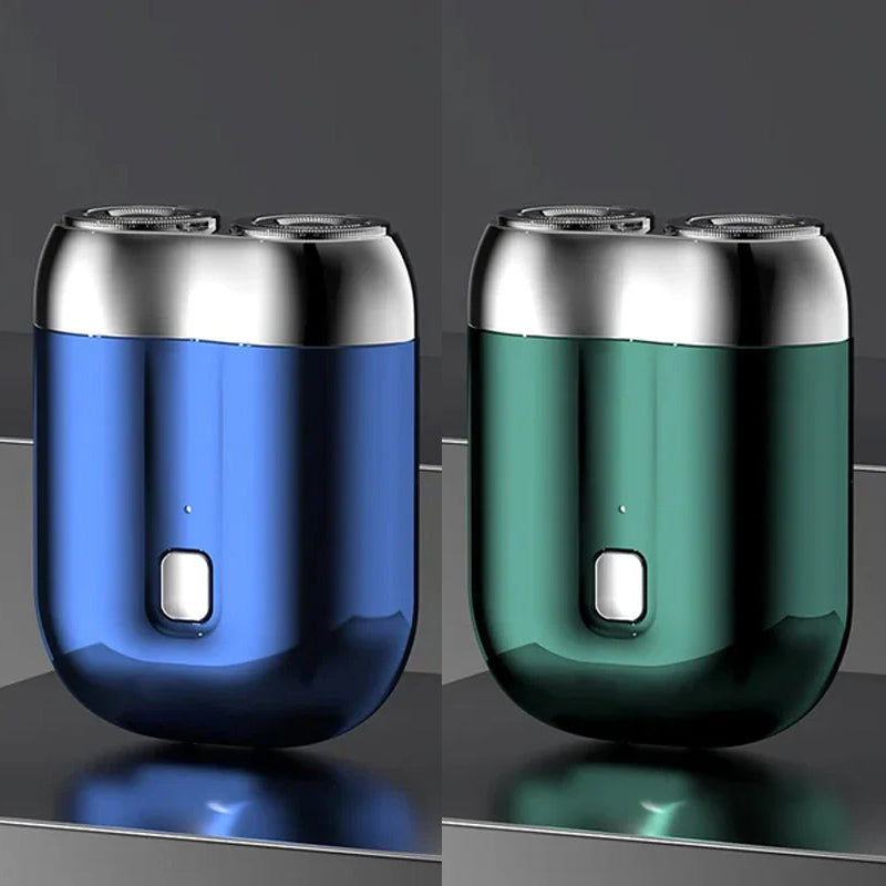 Newly arrived: Mini electric shaver with two shaving heads