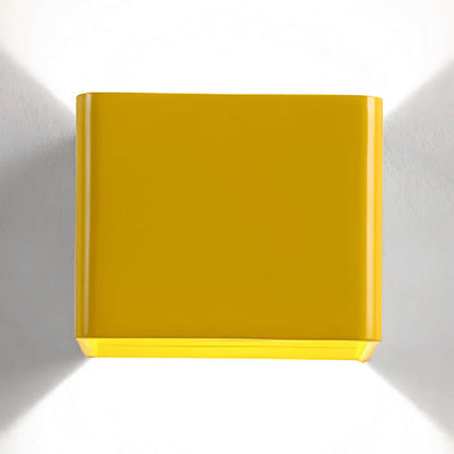 Skanto | Laurion – Modern Cube Wall Lamp | LED Ambient Light for Living Room & Bedroom