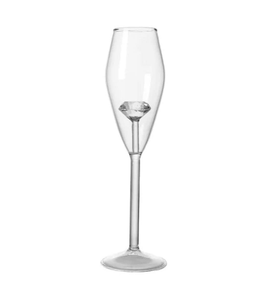 BowLift | La Vie En Rose | Champagne Glass - Handmade