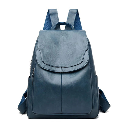 BowLift | Vintage Leather Women's Backpack - Isabella
