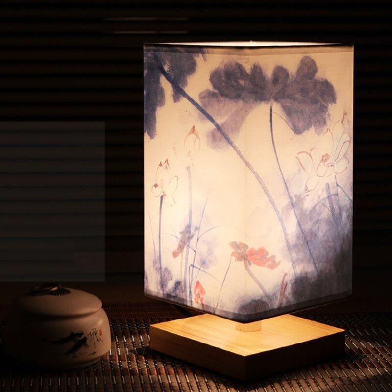 BowLift | Paper Table Lamp | Japanese Scandinavian Style | Warm Light