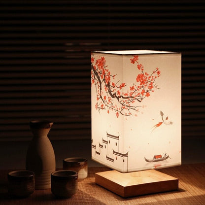 BowLift | Paper Table Lamp | Japanese Scandinavian Style | Warm Light