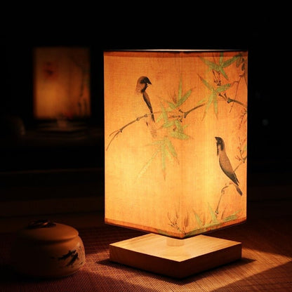 BowLift | Paper Table Lamp | Japanese Scandinavian Style | Warm Light