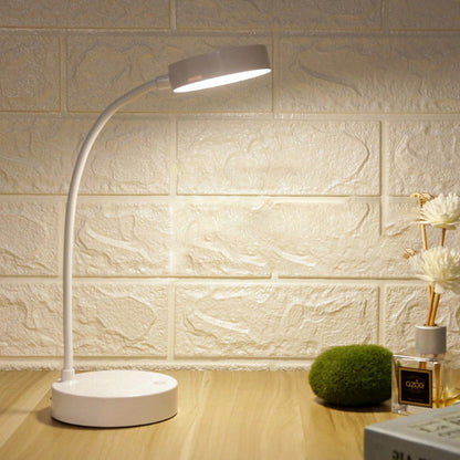 BowLift | LED Bedside Reading Lamp - Adjustable White Light Fixture for Nightstand & Bedroom Use
