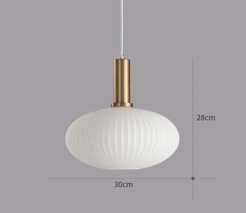 Skanto | Retro Glass Pendant Lamp - ColorVibe