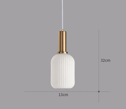 Skanto | Retro Glass Pendant Lamp - ColorVibe