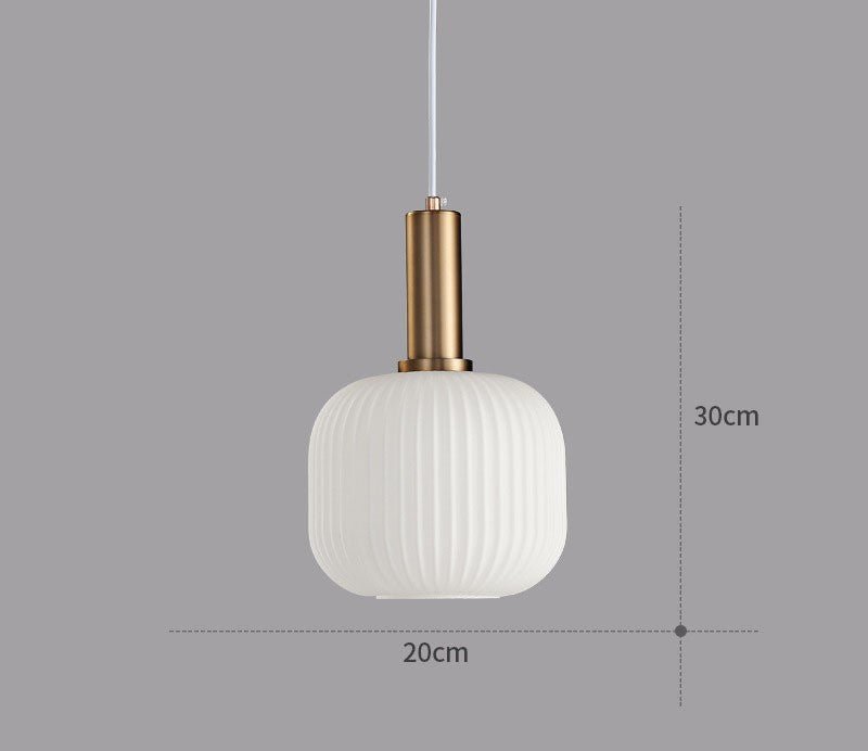 Skanto | Retro Glass Pendant Lamp - ColorVibe