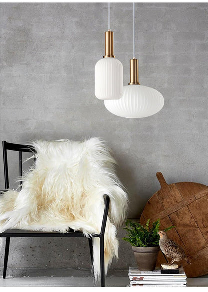 Skanto | Retro Glass Pendant Lamp - ColorVibe