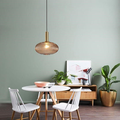 Skanto | Retro Glass Pendant Lamp - ColorVibe