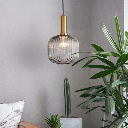 Skanto | Retro Glass Pendant Lamp - ColorVibe
