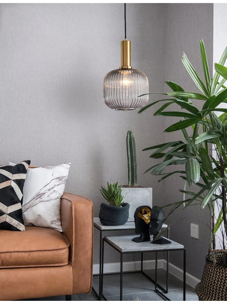 Skanto | Retro Glass Pendant Lamp - ColorVibe