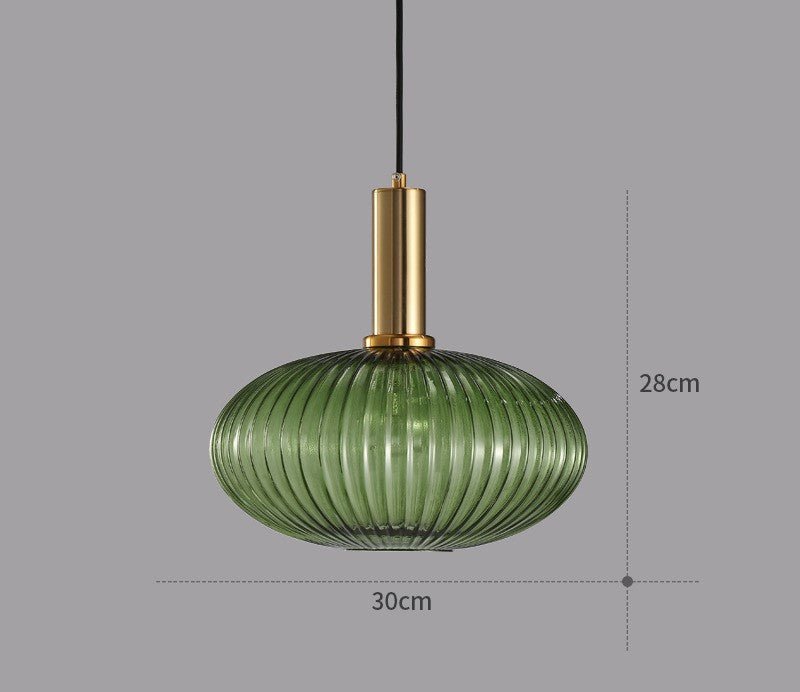 Skanto | Retro Glass Pendant Lamp - ColorVibe