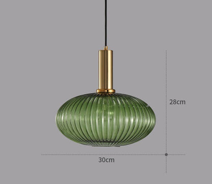 Skanto | Retro Glass Pendant Lamp - ColorVibe