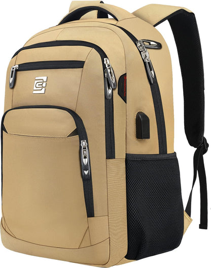 Slim Anti-Theft Laptop Backpack with USB Charging Port | Bowlift
