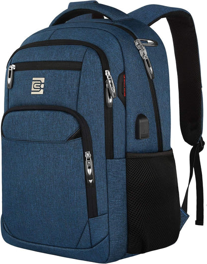 Slim Anti-Theft Laptop Backpack with USB Charging Port | Bowlift