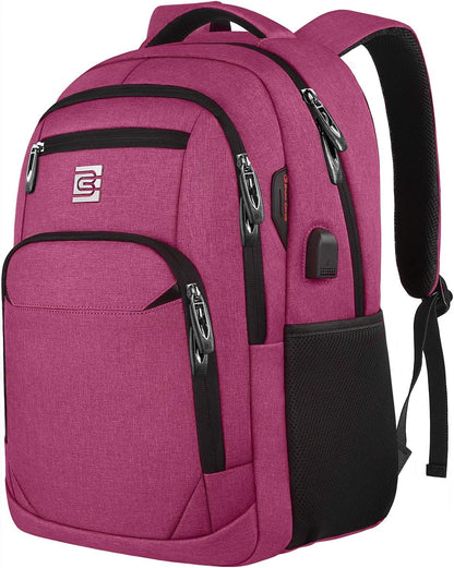 Slim Anti-Theft Laptop Backpack with USB Charging Port | Bowlift