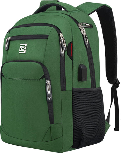 Slim Anti-Theft Laptop Backpack with USB Charging Port | Bowlift