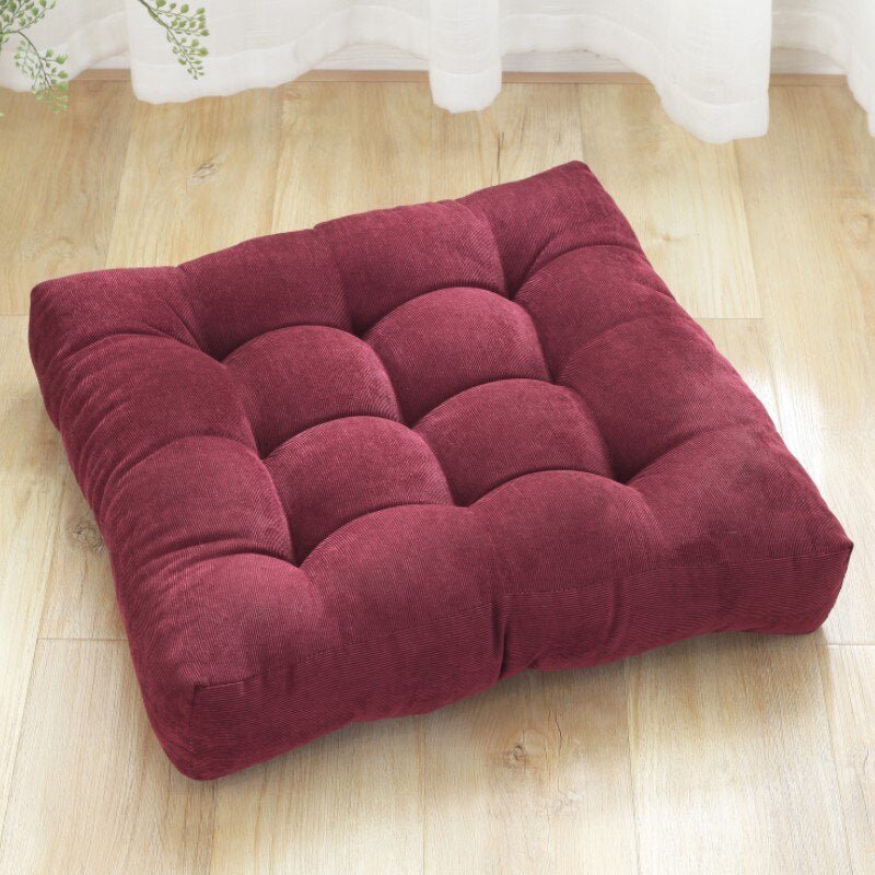 BowLift | Large thick super soft corduroy floor cushion