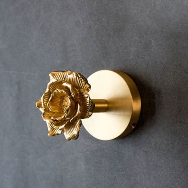 Skanto | Brass Animal Wall Hook Rack Gold Accents
