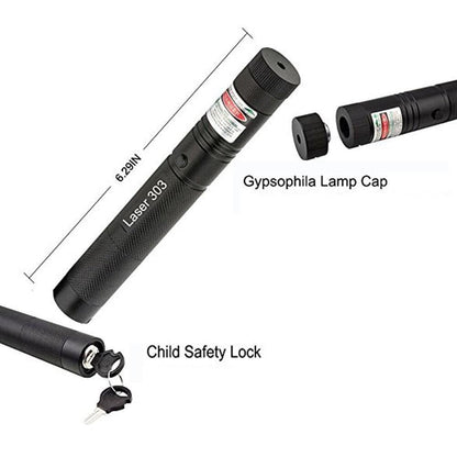 High-Performance Laser Pointer 303 | Powerful Green Beam for Long Distance | Skanto
