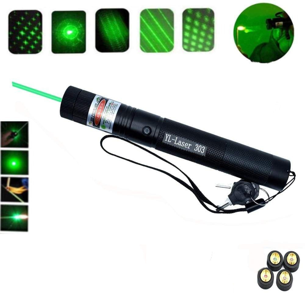 High-Performance Laser Pointer 303 | Powerful Green Beam for Long Distance | Skanto
