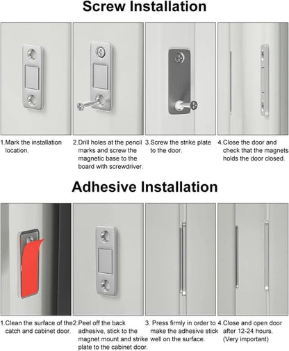 BowLift | Latchnshut – Ultra-Slim Magnetic Door Catch for Silent Closure