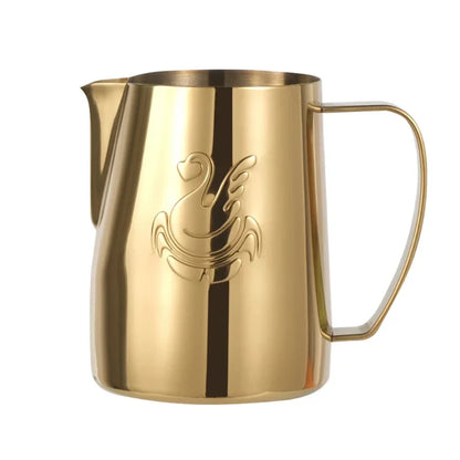 Latte Art Milk Jug Swan Spout Espresso Frothing Stainless steel Pitcher | Bowlift