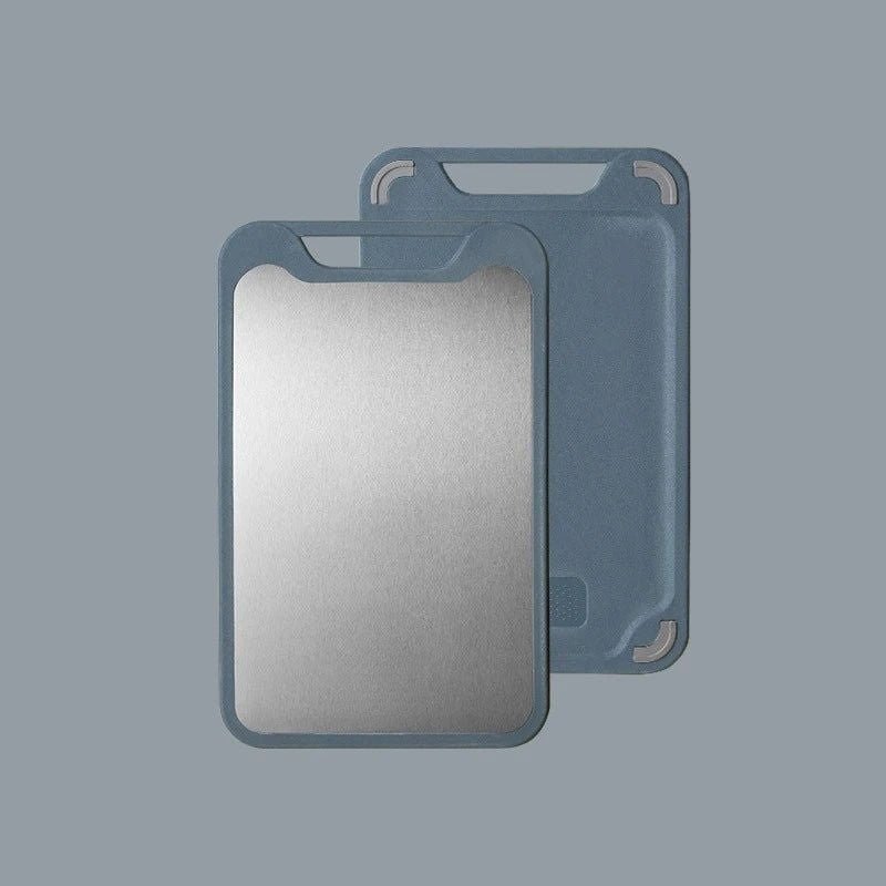 Skanto | Lattea – Double-Sided Stainless Steel Cutting Board with Non-Stick Surface