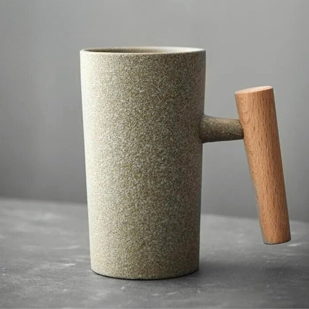 BowLift | LATTECRAFT – Nordic Earth Latte Cups Handmade Ceramic Coffee Mugs with Ergonomic Grip
