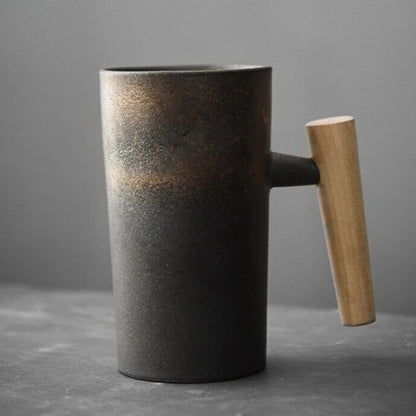 BowLift | LATTECRAFT – Nordic Earth Latte Cups Handmade Ceramic Coffee Mugs with Ergonomic Grip