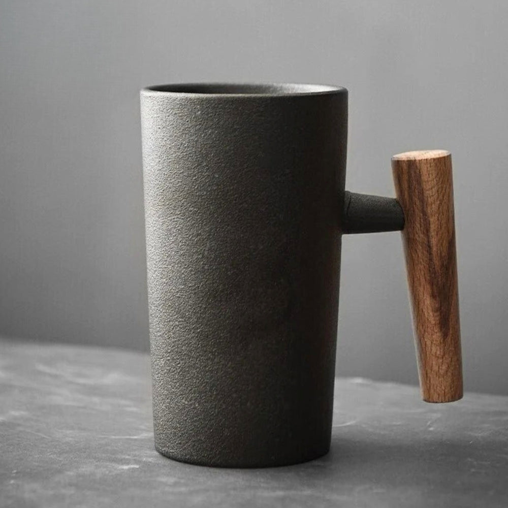 BowLift | LATTECRAFT – Nordic Earth Latte Cups Handmade Ceramic Coffee Mugs with Ergonomic Grip