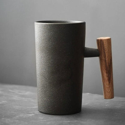 BowLift | LATTECRAFT – Nordic Earth Latte Cups Handmade Ceramic Coffee Mugs with Ergonomic Grip