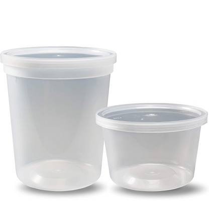 Frendorf | Leak-Proof Deli Containers with Lids – 30 Pieces