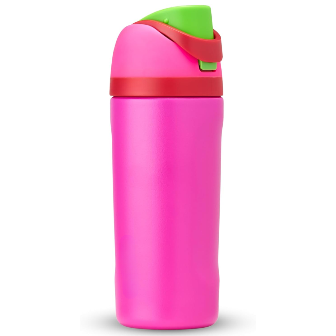 Skanto | Insulated Stainless Steel Water Bottle with Straw | Leak-proof, BPA-free | Multicolor