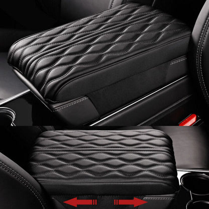 BowLift | Leather Car Armrest Box Pad