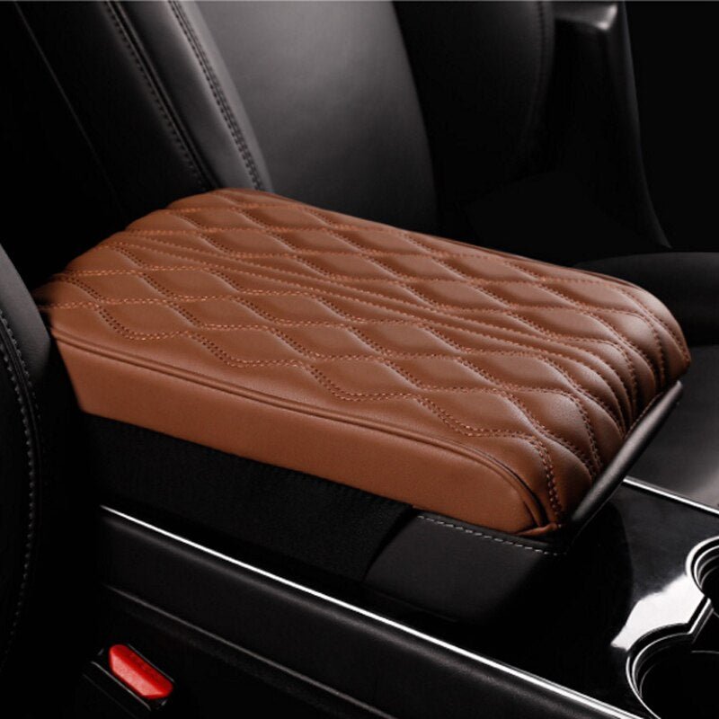 BowLift | Leather Car Armrest Box Pad