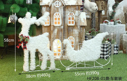 Skanto | LED Christmas Ornaments – Snowman, Deer & Gift Box Ornaments with Lights