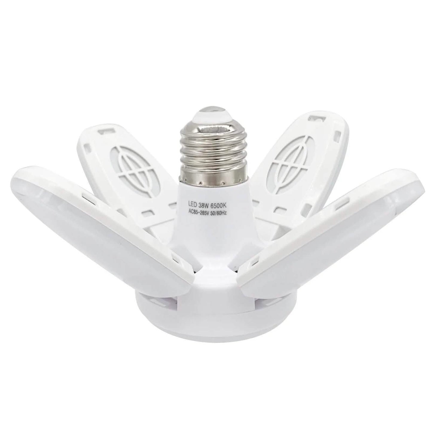 BowLift | LED dimmable ceiling lights for the garage with 4 adjustable panels