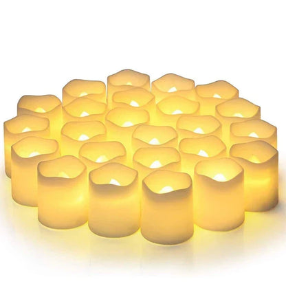 Skanto | LED Lights Warm White Flameless Plastic Set