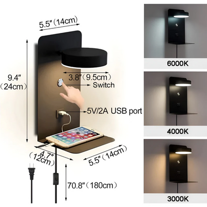 Skanto | PowerGlow LED Wall Lamp