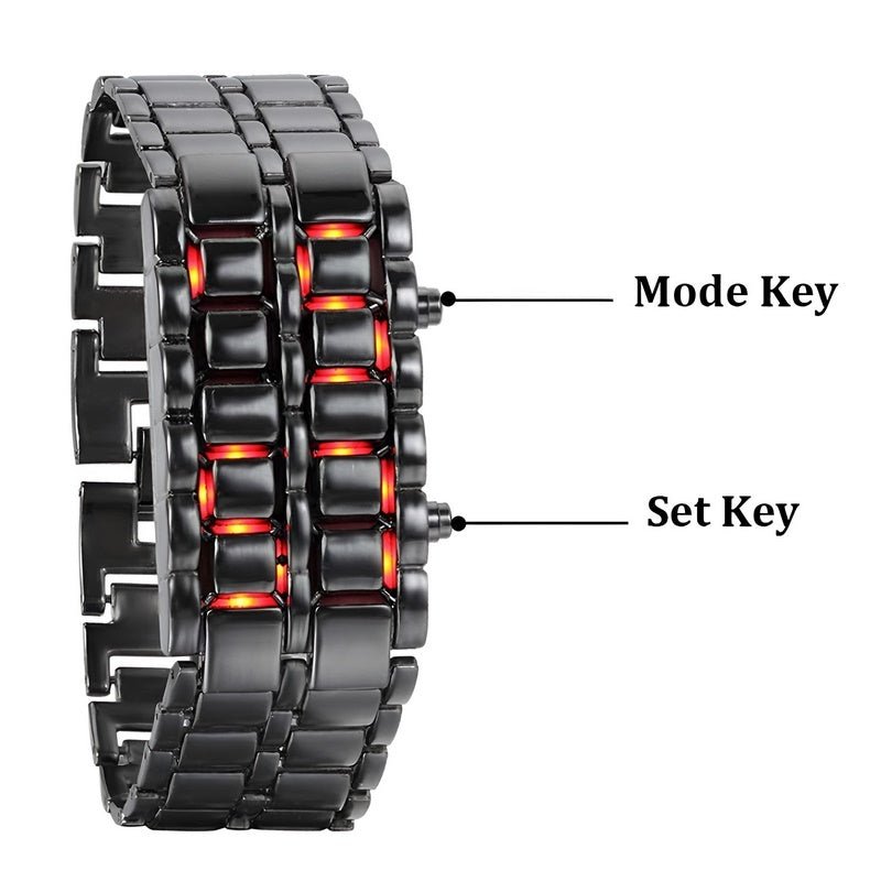 Lava Watch - Trendy LED Wristwatch with Unique Design Bowlift